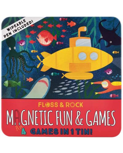 Παιδικά μαγνητικά παιχνίδια Floss and Rock - Υποθαλάσσιος κόσμος - 1