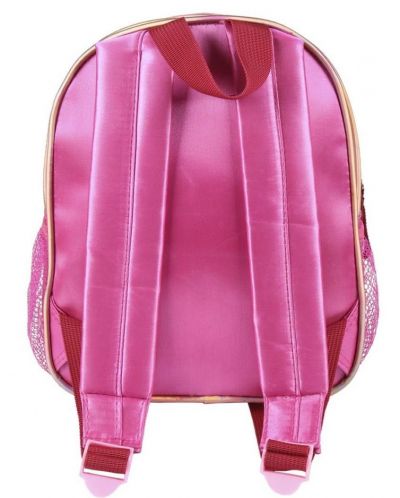 Παιδική τσάντα Cerda - Minnie, με μπροκάρ και πομπόν - 2