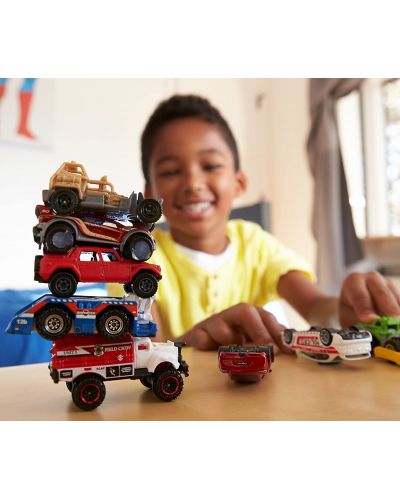 Παιδικό σετ Mattel Matchbox -9 αυτοκινητάκια, ποικιλία  - 5