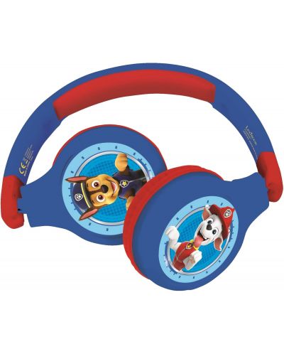 Παιδικά ακουστικά Lexibook - Paw Patrol HPBT010PA, ασύρματα, μπλε - 2