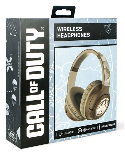 Παιδικά ακουστικά OTL Technologies - Call Of Duty, ασύρματα, πράσινα - 8