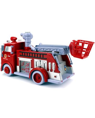 Παιδικό παιχνίδι Raya Toys - Πυροσβεστικό όχημα με σαπουνόφουσκες - 2