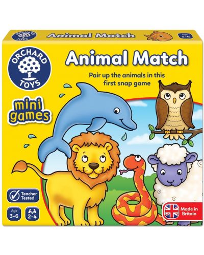 Παιδικό εκπαιδευτικό παιχνίδι Orchard Toys - Ταυτοποίηση ζώων - 1