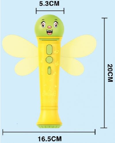 Παιχνίδι  Raya Toys - Μικρόφωνο - Μέλισσα - 2