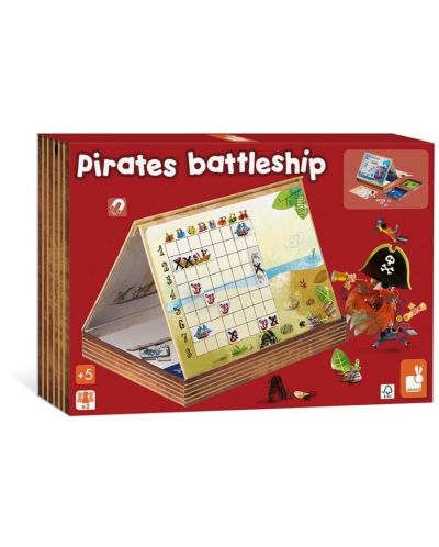 Παιδικό παιχνίδι Janod - Ναυμαχία με πειρατές - 1