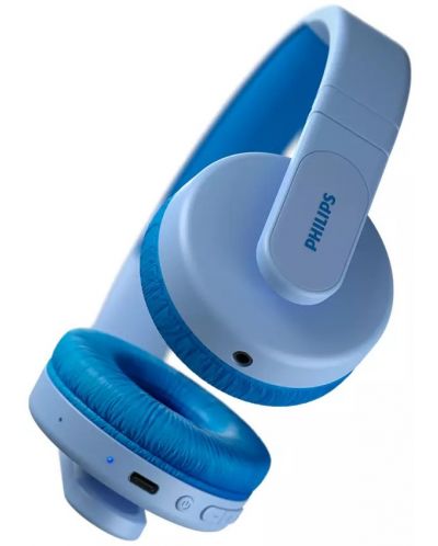 Παιδικά Ασύρματα ακουστικά Philips - TAK4206BL, μπλε - 3