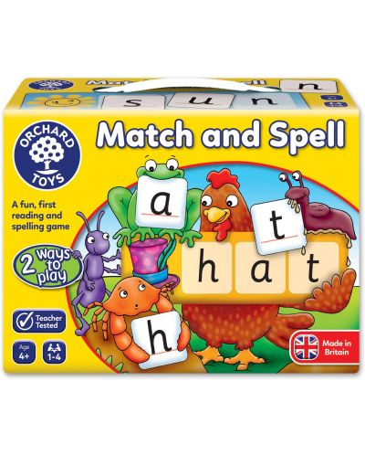 Παιδικό παιχνίδι Orchard Toys - Ταξινομώ γράμματα και εκφέρω λέξεις - 1