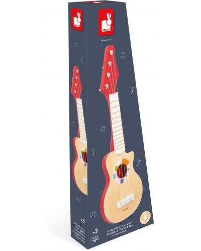 Παιδική ηλεκτρική κιθάρα Janod - Confetti, ξύλινη - 6