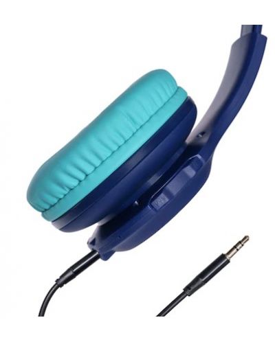 Παιδικά ακουστικά PowerLocus - PLED, ασύρματα, μπλε - 2