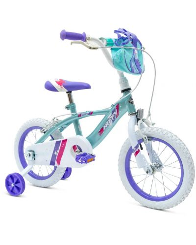 Παιδικό ποδήλατο Huffy - Glimmer, 14'', μπλε-μωβ - 1