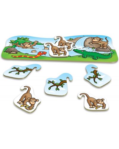Παιδικό εκπαιδευτικό παιχνίδι Orchard Toys -Αυθάδης μαϊμούδες - 5