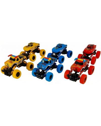 Παιδικό αυτοκίνητο Raya Toys - Power Stunt Trucks, ποικιλία - 1