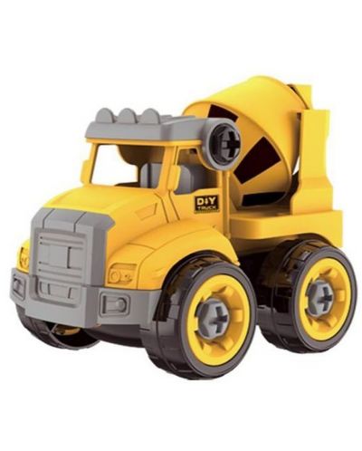 Παιδικό μηχάνημα κατασκευής Raya Toys - Φορτηγό σκυροδέματος - 1