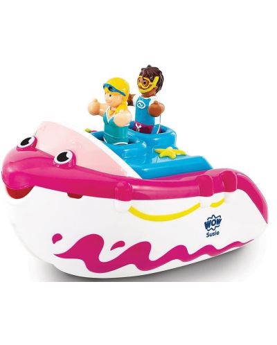 Παιδικό παιχνίδι WOW Toys - Το μηχανοκίνητο σκάφος της Σούζι - 1