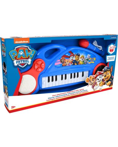 Παιδικό παιχνίδι Lexibook -Ηλεκτρονικό πιάνο Paw Patrol, με μικρόφωνο - 3