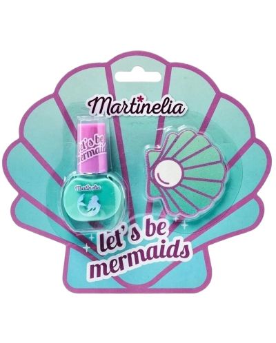 Παιδικό σετ νυχιών  Martineli - Let's Be Mermaids, 2 τεμάχια - 1