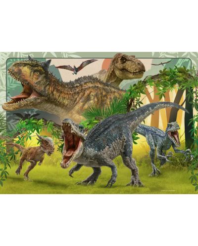 Παιδικό παζλ Ravensburger 4 x 100 κομμάτια - Jurassic κόσμο - 4