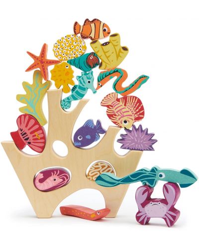 Παιδικό ξύλινο παιχνίδι ισορροπίας  Tender Leaf Toys- Κοραλλιογενής ύφαλος - 1