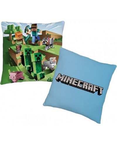 Διακοσμητικό μαξιλάρι Cerda - Minecraft, διπλής όψης  - 1