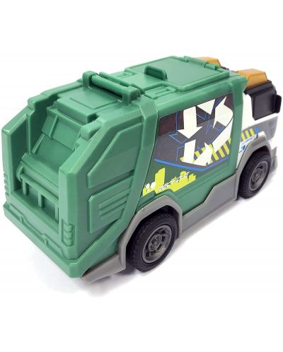Παιδικό παιχνίδι Dickie Toys - Φορτηγό καθαρισμού, με ήχους και φώτα - 2