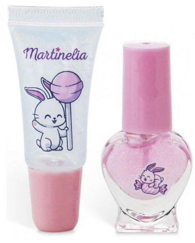 Παιδικό σετ καλλυντικών Martinelia - Yummy,Μανό και lip gloss - 2