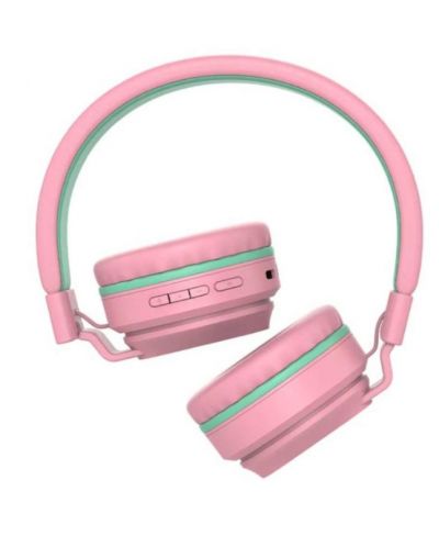 Παιδικά ακουστικά Tellur - Buddy, ασύρματα , ροζ - 3