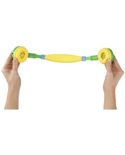 Παιδικά ακουστικά με μικρόφωνο Hama - Kids Guard, πράσινο/κίτρινο - 4