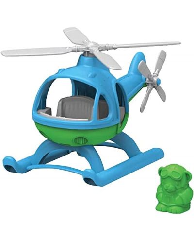 Παιδικό παιχνίδι Green Toys - Ελικόπτερο, μπλε - 2