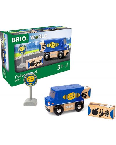 Παιδικό σετ  Brio World  - Φορτηγό διανομής - 6