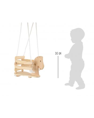 Παιδική ξύλινη κούνια Small Foot -Πόνυ - 3