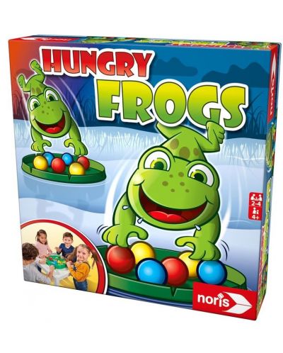 Παιδικό παιχνίδι Noris - Πεινασμένα βατραχάκια - 1