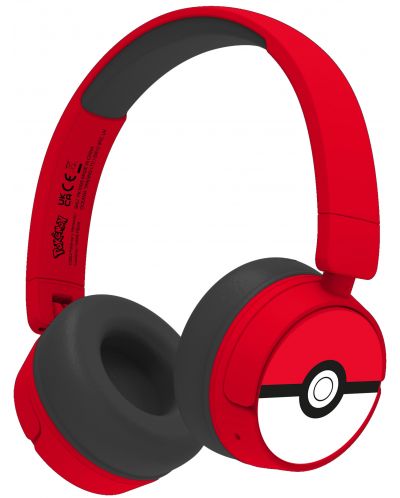 Παιδικά ακουστικά OTL Technologies - Pokemon Pokeball, κόκκινο - 1
