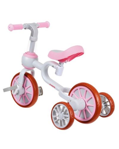 Παιδικό ποδήλατο 3 σε 1 Zizito - Reto, ροζ - 2