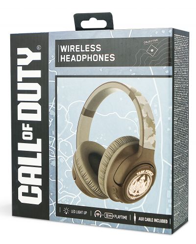 Παιδικά ακουστικά OTL Technologies - Call Of Duty, ασύρματα, πράσινα - 7