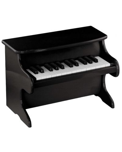 Παιδικό ξύλινο πιάνο Viga  - Με 25 πλήκτρα ,μαύρο - 1