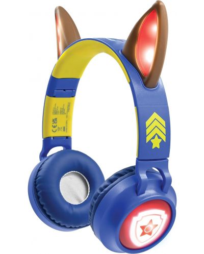Παιδικά ακουστικά Lexibook - Paw Patrol HPBT015PA, ασύρματα, μπλε - 1