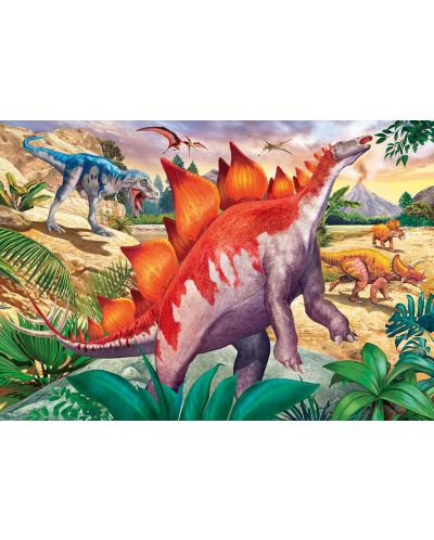 Παιδικό παζλ Ravensburger 2 x 24 κομμάτια - Jurassic άγρια ​​ζωή - 3