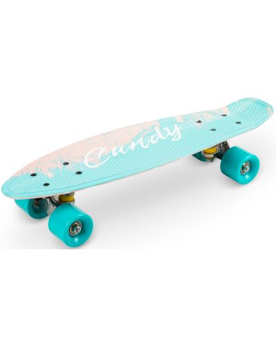 Παιδικό skateboard Qkids - Galaxy, ροζ φτερά - 1