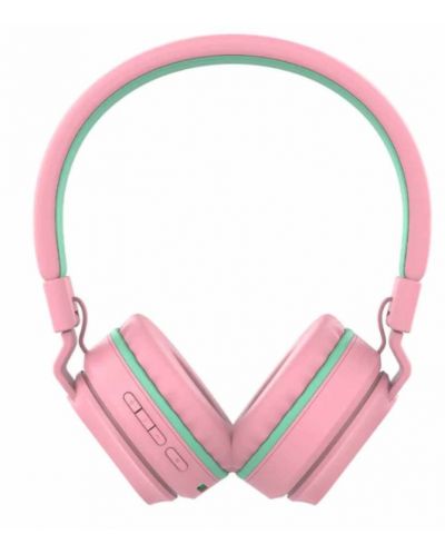 Παιδικά ακουστικά Tellur - Buddy, ασύρματα , ροζ - 2