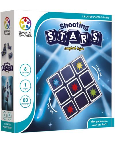 Παιδικό παιχνίδι λογικής Smart Games - Shooting Stars - 1