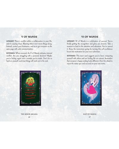Disney Villains Tarot Deck and Guidebook - 5
