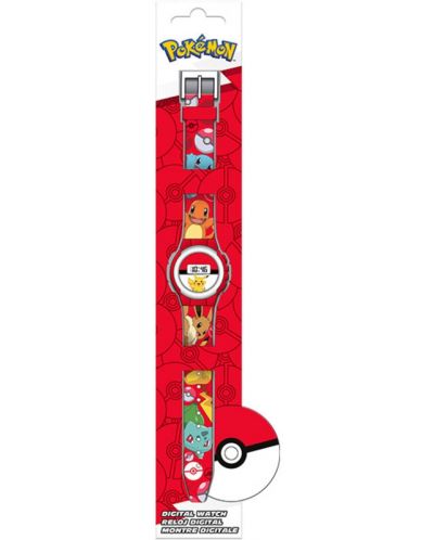 Ψηφιακό ρολόϊ Kids Euroswan - Pokemon - 1