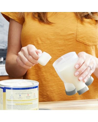 Δοχείο για γάλα σκόνης Boon - Tripod,γραφίτης - 2
