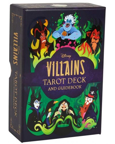 Disney Villains Tarot Deck and Guidebook - 1