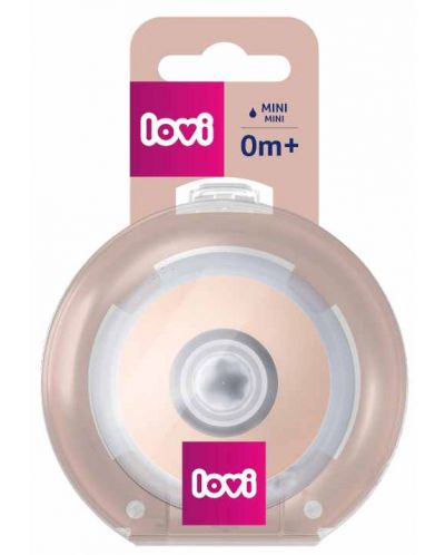 Δυναμική θηλή σιλικόνης Lovi - Mammafeel, Mini, 0 m+ - 4