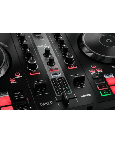  DJ controller  Hercules - DJControl Inpulse 300 MK2, μαύρο - 2