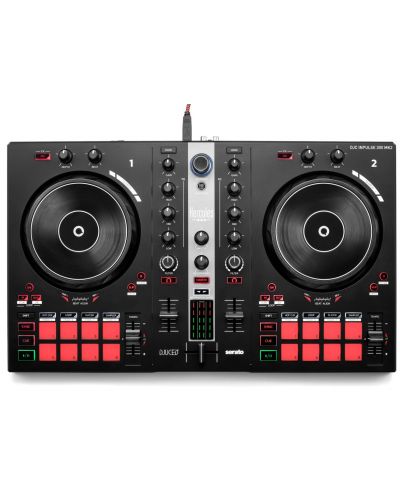  DJ controller  Hercules - DJControl Inpulse 300 MK2, μαύρο - 1