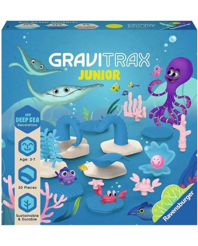 Πρόσθετο για παιχνίδι λογικής Ravensburger GraviTrax Junior - Ωκεανός  - 1