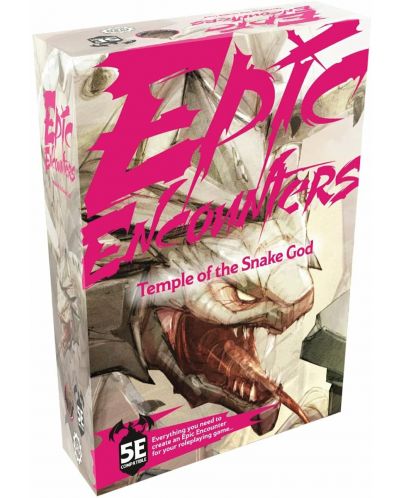Παράρτημα για παιχνίδι ρόλων Epic Encounters: Temple of the Snake God (D&D 5e compatible) - 1