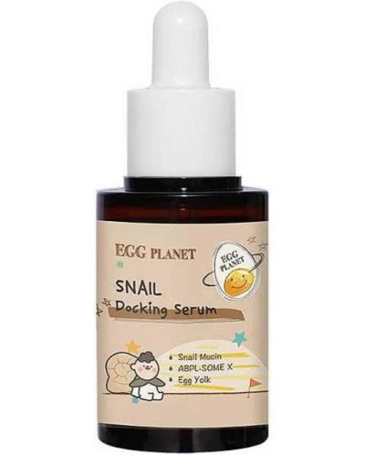 Doori Egg Planet Ορός αμπούλας Snail, 30 ml - 1